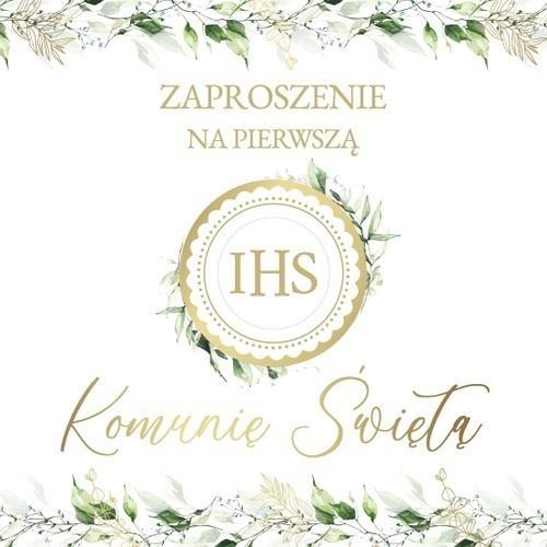 Zaproszenie Komunia (10szt)