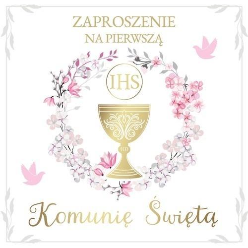 Zaproszenie Komunia (10szt)