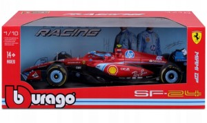 FERRARI FORMULA WITH HELMET & PLASTIC STAND SF24