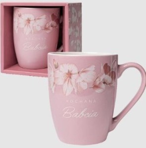 KUBEK PREZENTOWY KOCHANA BABCIA, BE-HAPPY GIFTS