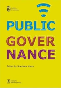 PUBLIC GOVERNANCE, RED. STANISŁAW MAZUR
