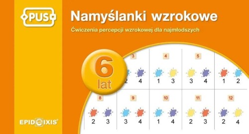 Namyślanki wzrokowe - 6 lat, Agata Indrychowska