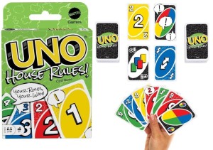 UNO HOUSE RULES, MATTEL