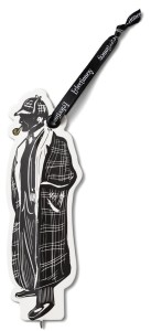 BOOKMARKS PENS ZAKŁADKA DŁUGOPIS - SHERLOCK HOLMES