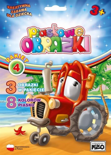 Piaskowe obrazki pakiet 4, praca zbiorowa