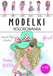 MODELKI KOLOROWANKA, PRACA ZBIOROWA