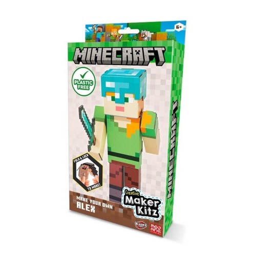 Minecraft zbuduj figurkę Alexa, Bladez