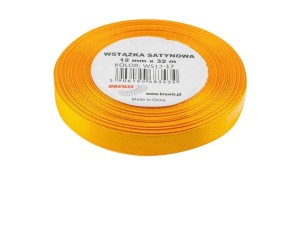 WSTĄŻKA SATYNOWA ŻONKILOWA 12MMX32M