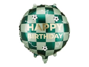 BALON FOLIOWY HAPPY BIRTHDAY PIŁKI 35X35CM