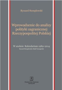 WPROWADZENIE DO ANALIZY POLITYKI ZAGRANICZNEJ RP