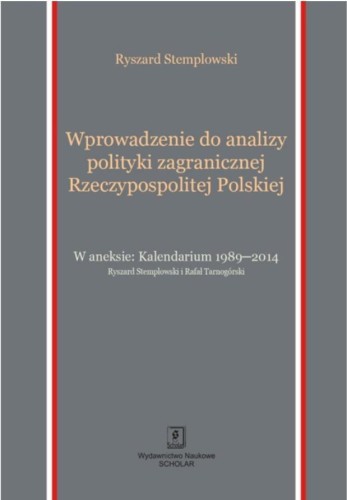 Wprowadzenie do analizy polityki zagranicznej RP