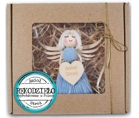 Zawieszka Anioł stróż. Niebieski, Henry