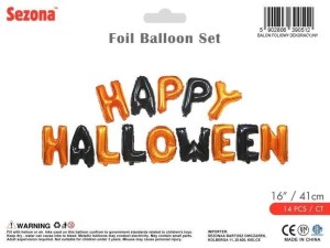 BALON HAPPY HALLOWEEN 41CM