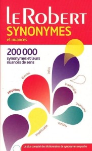 DICTIONNAIRE DES SYNONYMES ET NUANCES