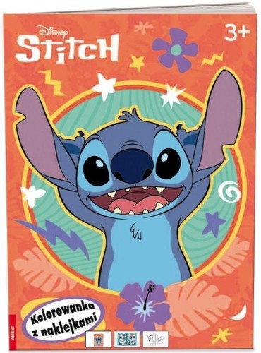 Stitch. Kolorowanka z Naklejkami, praca zbiorowa