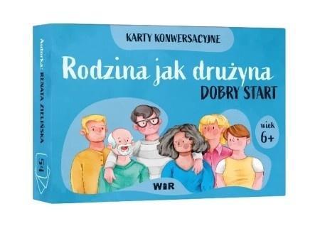 Rodzina jak drużyna. Dobry start. Karty konwersac.
