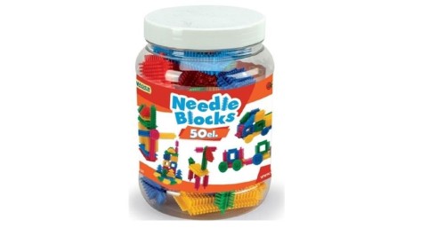 Klocki Jeżyki słoik 50 elementów, WADER