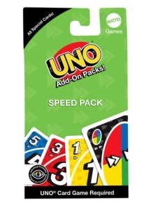 UNO ADD-ON PACKS SPEED PACK, MATTEL