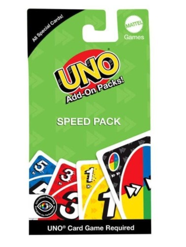 Uno Add-On Packs Speed Pack, Mattel