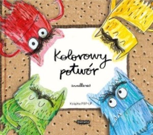 KOLOROWY POTWÓR. KSIĄŻKA POP-UP, ANNA LLENAS