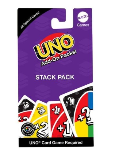 Uno Add-On Packs Stack Pack, Mattel