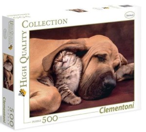 PUZZLE 500 HQ CUDDLES, CLEMENTONI