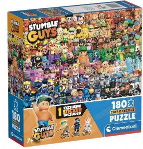 PUZZLE 180 SUPER KOLOR STUMBLE GUYS, CLEMENTONI