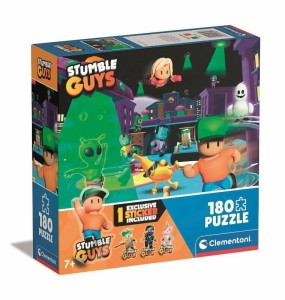 PUZZLE 180 SUPER KOLOR STUMBLE GUYS, CLEMENTONI