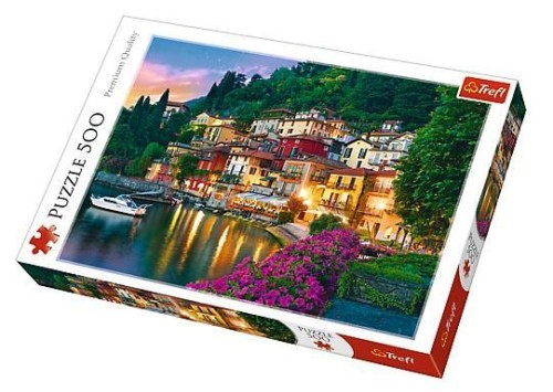 Puzzle 500 Jezioro Como TREFL, Trefl