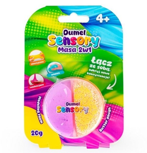 Sensory masa 2w1, Dumel