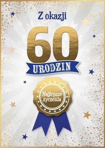 Karnet Urodziny 60