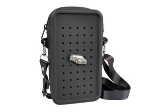 TOREBKA CROSSBODY SILIKON CZARNA + PRZYPINKA