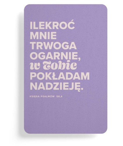 Magnes na lodówkę - Ilekroć mnie trwoga, Szaron