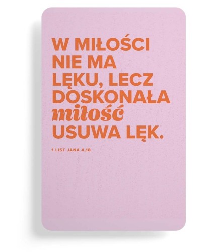 Magnes na lodówkę - W miłości nie ma lęku, Szaron