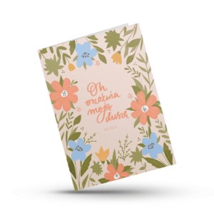 KARTKA SKŁADANA - ON ORZEŹWIA MOJĄ DUSZĘ