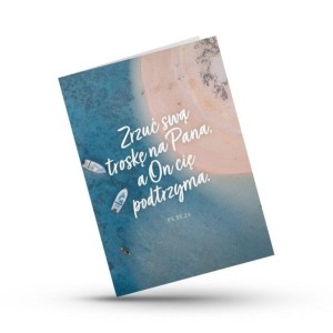 KARTKA SKŁADANA - ZRZUĆ SWĄ TROSKĘ