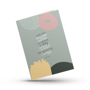 KARTKA SKŁADANA - SAM PAN