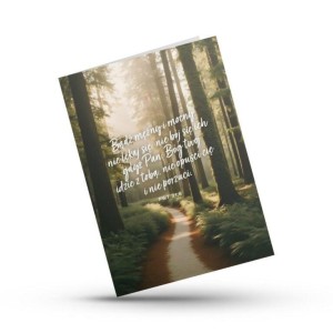 KARTKA SKŁADANA - BĄDŹ MĘŻNY - DROGA