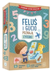 FELUŚ I GUCIO POZNAJĄ CYFERKI, NASZA KSIĘGARNIA