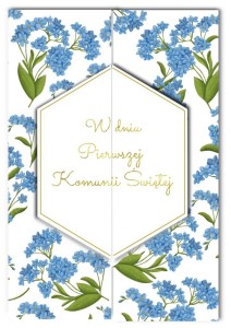 KARNET A5 KOMUNIA NIZAPOMINAJKI