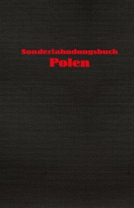 SONDERFAHNDUNGSBUCH POLEN. SPECJALNA KSIĘGA...