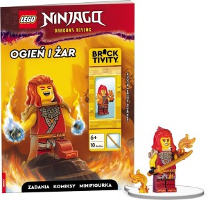 LEGO(R) NINJAGO. OGIEŃ I ŻAR, AMEET SP.Z O.O.
