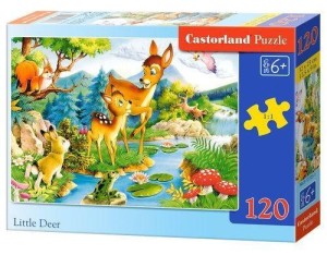 PUZZLE 120 BAMBI CASTOR, CASTORLAND