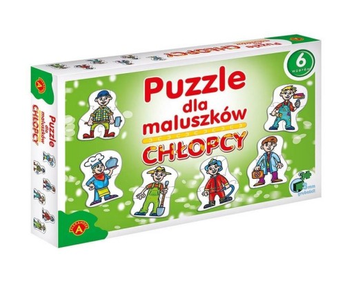 Puzzle dla maluszków Chłopcy ALEX, Alexander