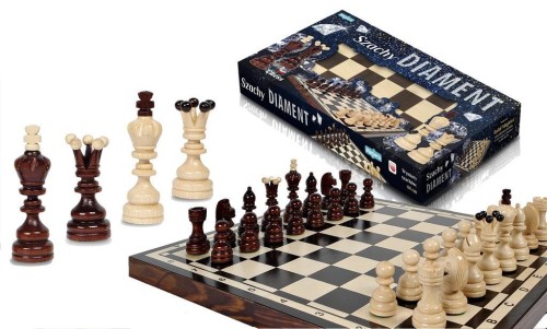 Szachy diament 44cm, Rafał Magiera