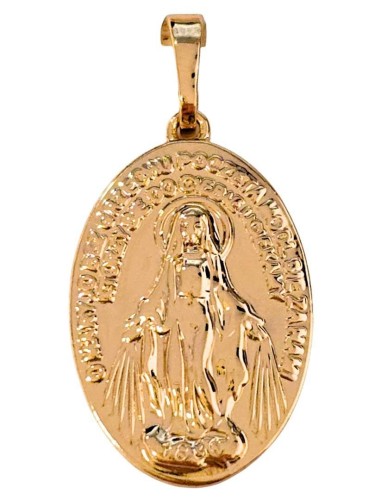 Medalik Matka Boża Niepokalana stainlees steel