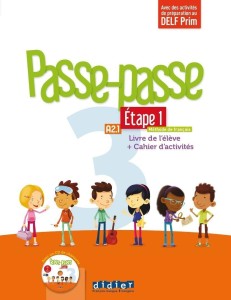 PASSE-PASSE 3 ETAPE 1 PODRĘCZNIK + ĆWICZENIA + CD