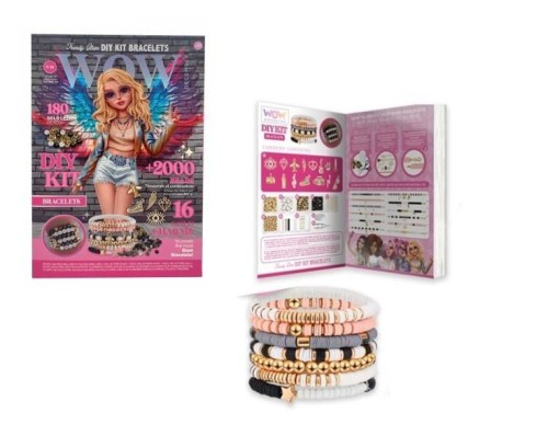 Zestaw do tworzenia bransoletek WOW, Kids Euroswan