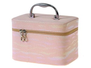 KUFEREK M WALIZKA Z LUSTERKIEM NA ZAMEK 21X14X13CM