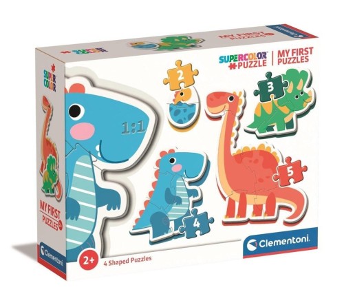 Moje Pierwsze Puzzle Dinozaury, Clementoni